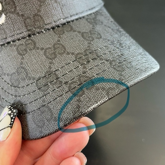 Gucci Tiger Gray and Black Baseball Cap NWT - Picture 10 of 10